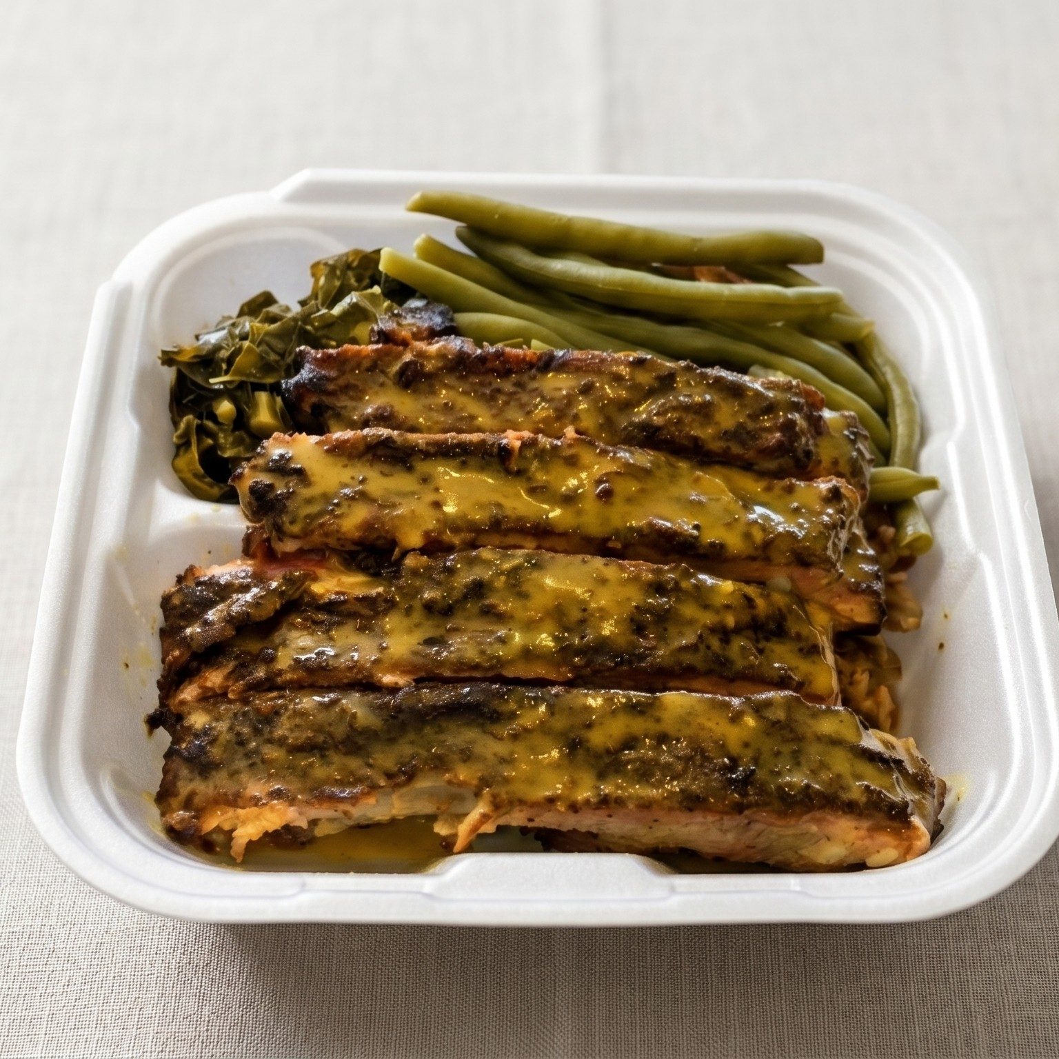 Ribs Dinner.