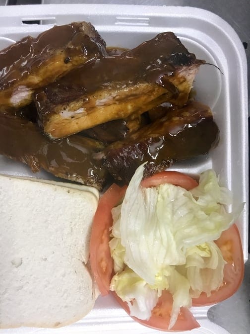 Rib Sandwich.