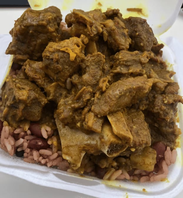 Small Curry Goat.