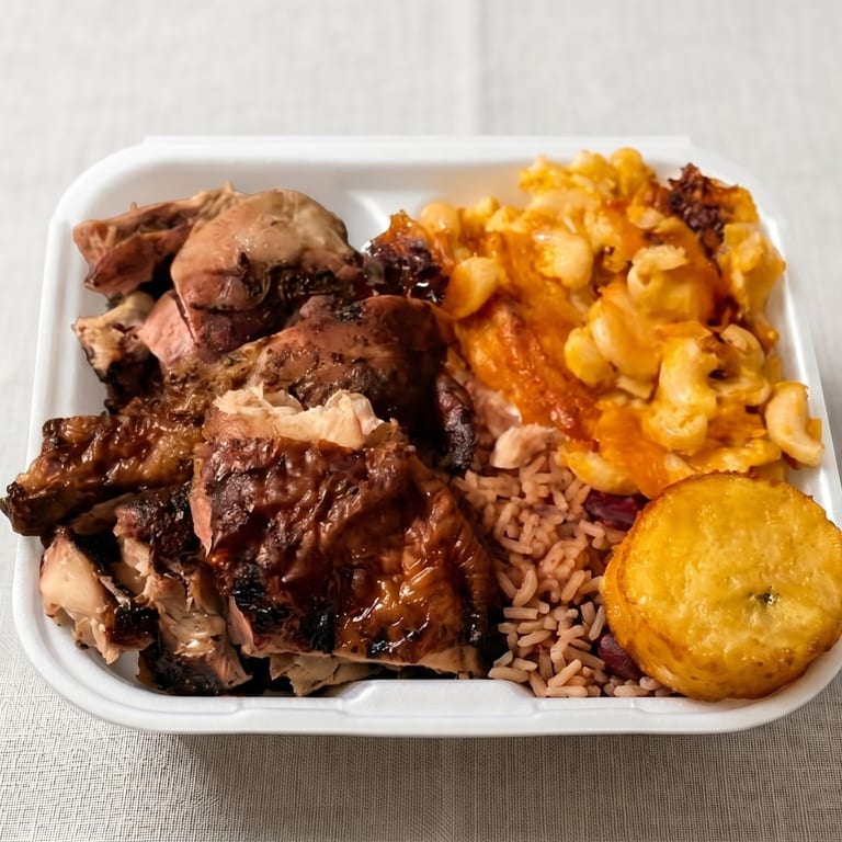 Delicious Jamaican Food Awaits
